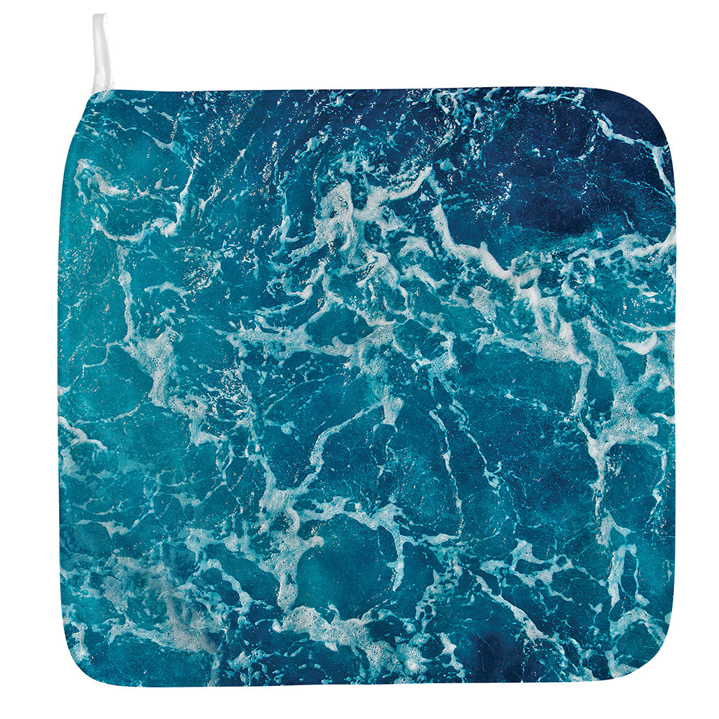 Ocean Surface Print Hand Towel