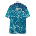 Ocean Surface Print Hawaiian Shirt
