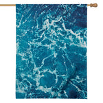Ocean Surface Print House Flag