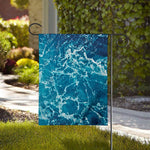 Ocean Surface Print House Flag