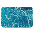 Ocean Surface Print Indoor Door Mat