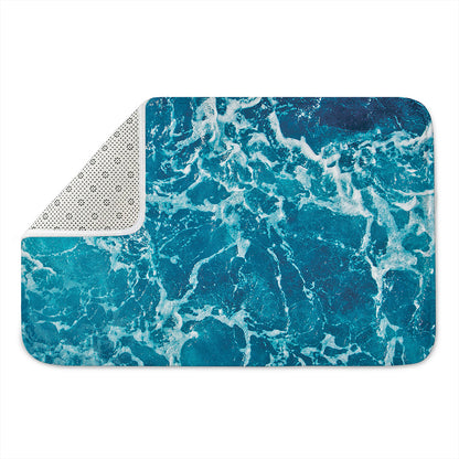 Ocean Surface Print Indoor Door Mat