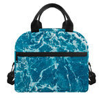 Ocean Surface Print Insulated Lunch Bag