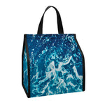 Ocean Surface Print Insulated Lunch Tote