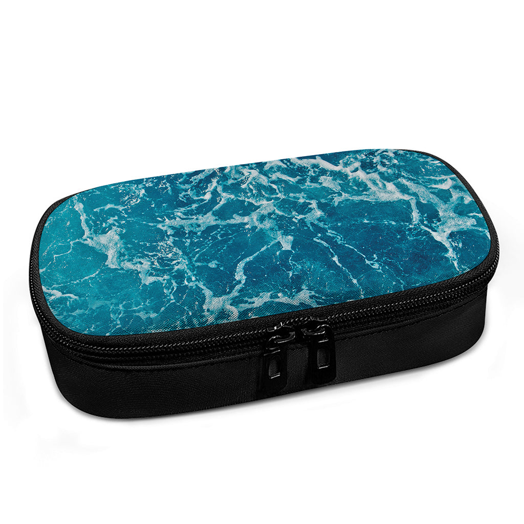 Ocean Surface Print Insulin Cooler Travel Case