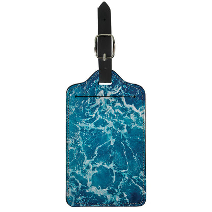 Ocean Surface Print Luggage Tag