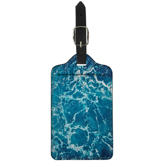 Ocean Surface Print Luggage Tag