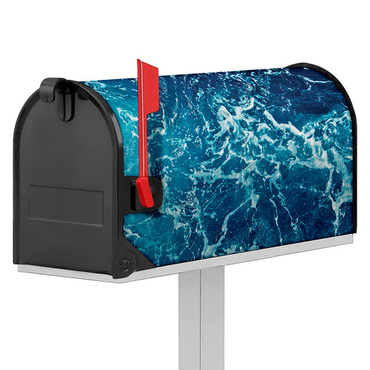 Ocean Surface Print Mailbox Cover