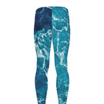 Ocean Surface Print Men's leggings