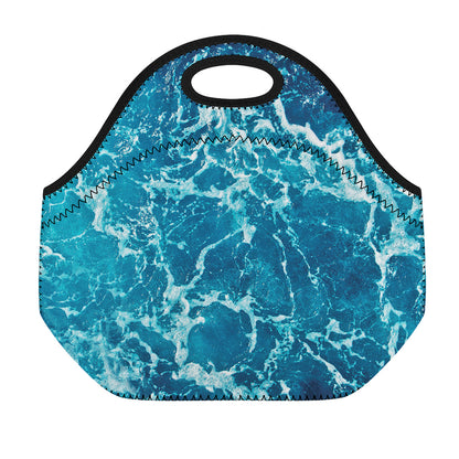 Ocean Surface Print Neoprene Lunch Bag
