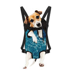 Ocean Surface Print Pet Carrier Backpack