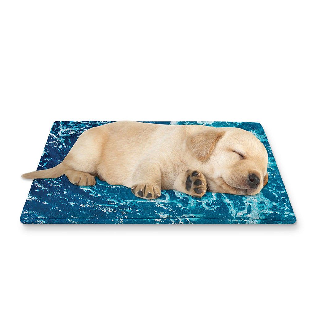Ocean Surface Print Pet Cooling Mat Cover