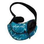 Ocean Surface Print Pet Sling Carrier