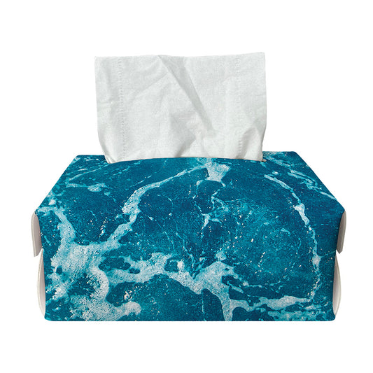 Ocean Surface Print Rectangle Tissue Box Cover