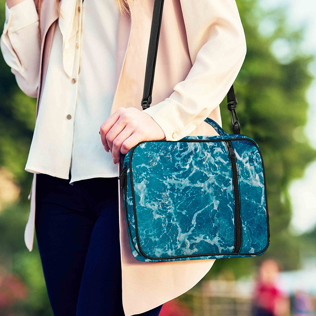 Ocean Surface Print Shoulder Strap Bible Bag
