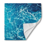Ocean Surface Print Silk Bandana