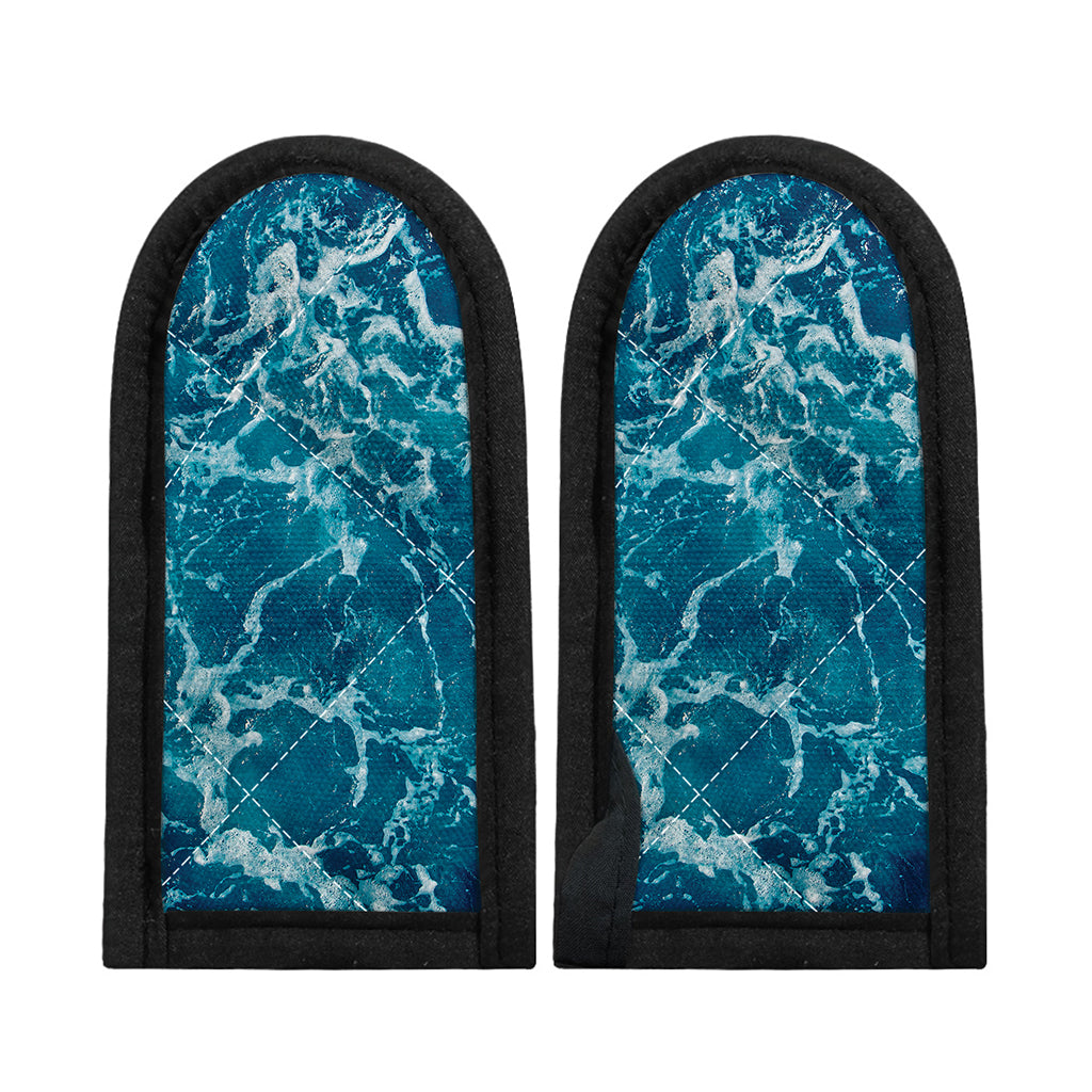 Ocean Surface Print Skillet Handle Cover