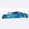 Ocean Surface Print Sports Towel
