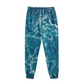 Ocean Surface Print Sweatpants