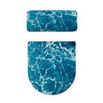 Ocean Surface Print Toilet Lid And Tank Cover Set