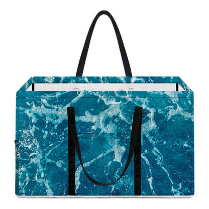 Ocean Surface Print Utility Tote Bag