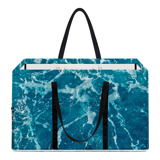 Ocean Surface Print Utility Tote Bag