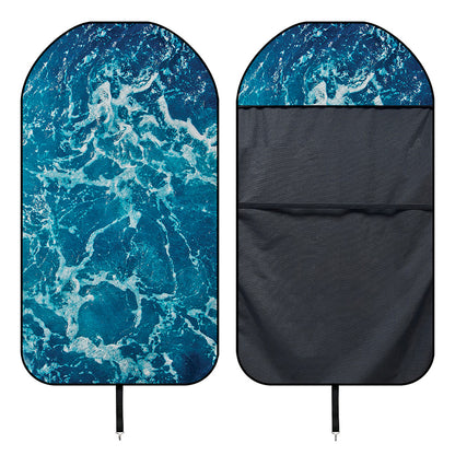 Ocean Surface Print Waterproof Car Seat Cover