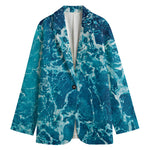 Ocean Surface Print Women's Blazer