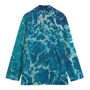 Ocean Surface Print Women's Blazer