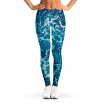 Ocean Surface Print Women's Leggings