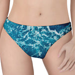 Ocean Surface Print Women's Thong