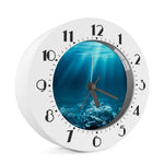 Ocean Underwater Print Alarm Clock