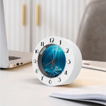 Ocean Underwater Print Alarm Clock