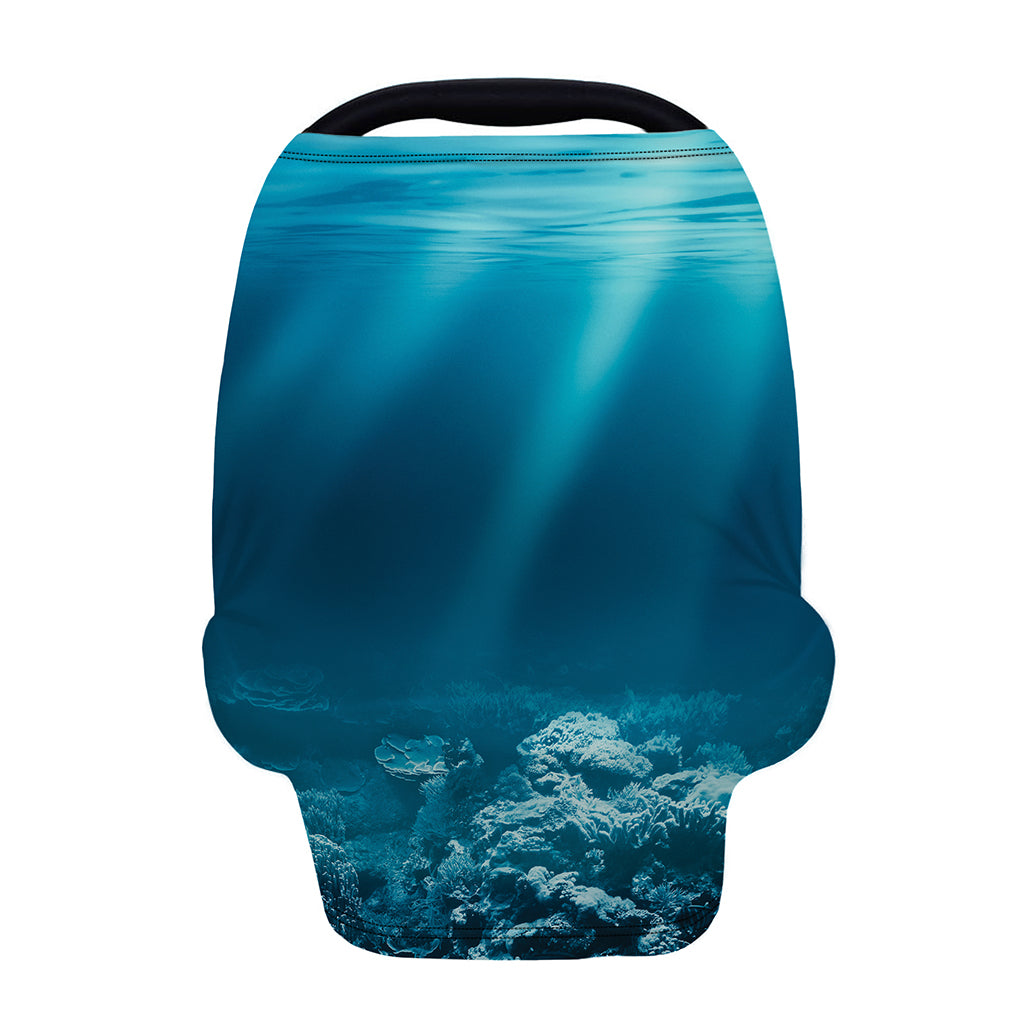 Ocean Underwater Print Baby Seat Cover