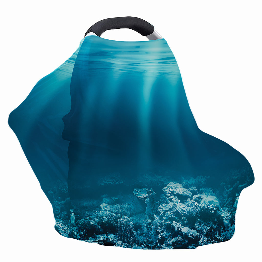 Ocean Underwater Print Baby Seat Cover