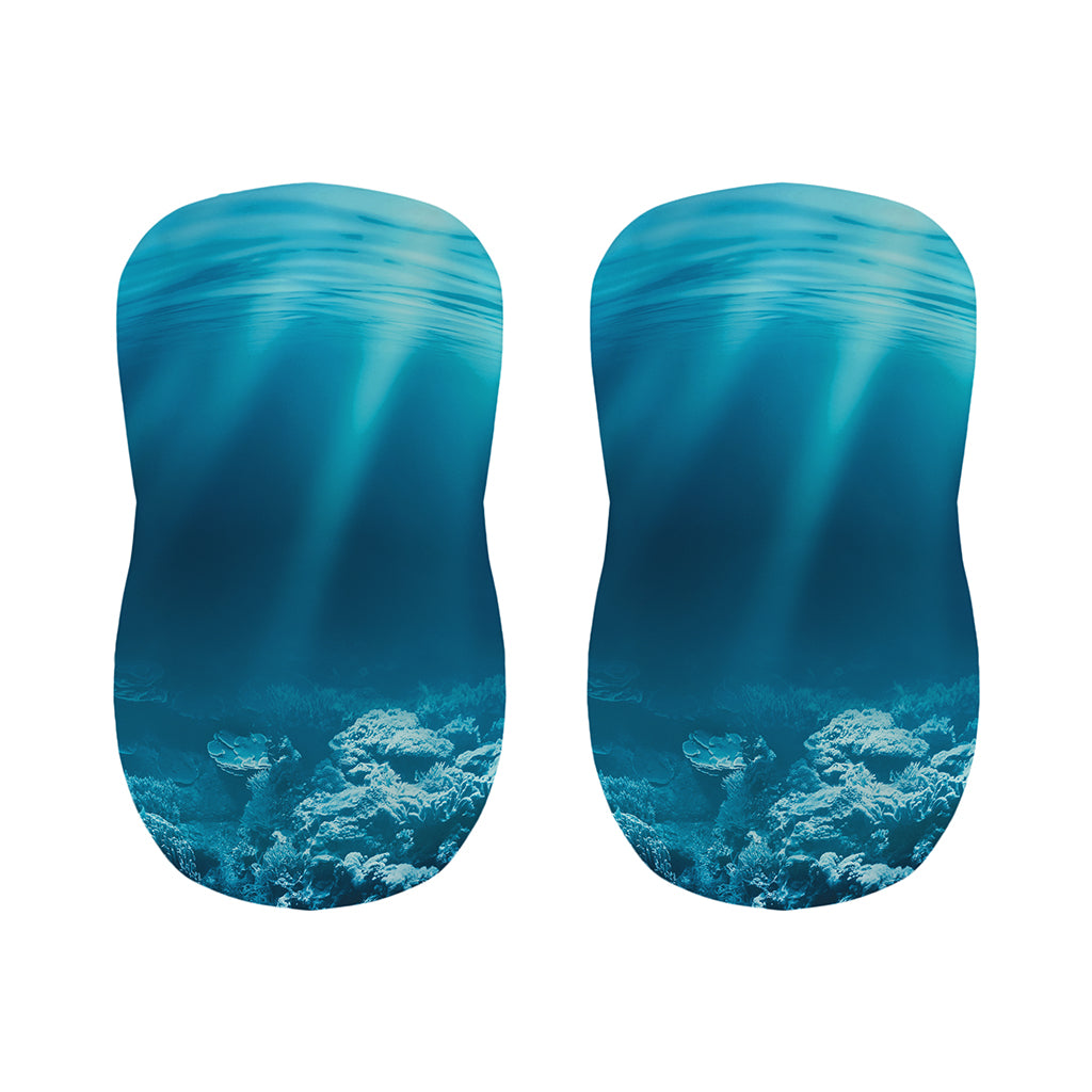 Ocean Underwater Print Bar Stool Covers