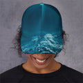Ocean Underwater Print Baseball Cap