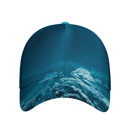 Ocean Underwater Print Baseball Cap