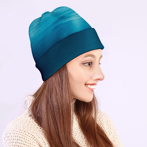 Ocean Underwater Print Beanie