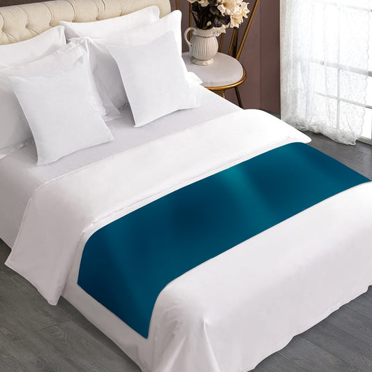 Ocean Underwater Print Bed Runner