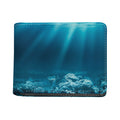 Ocean Underwater Print Bifold Wallet
