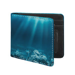 Ocean Underwater Print Bifold Wallet