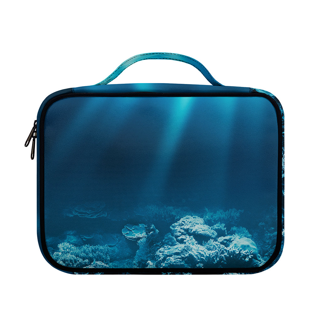 Ocean Underwater Print Briefcase Bible Bag
