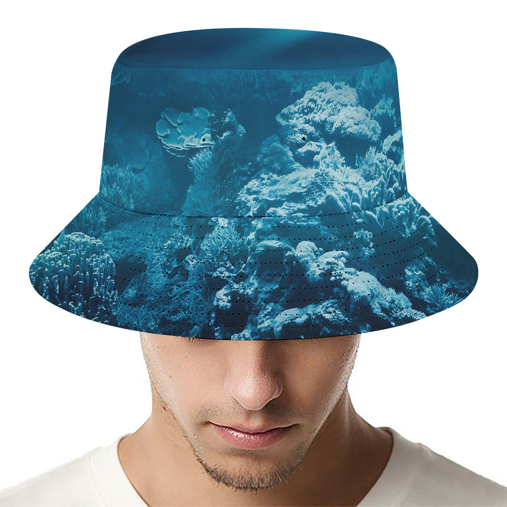 Ocean Underwater Print Bucket Hat