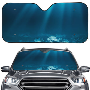 Ocean Underwater Print Car Windshield Sun Shade