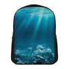 Ocean Underwater Print Casual Backpack