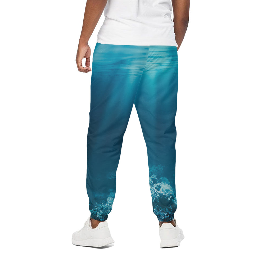 Ocean Underwater Print Cotton Pants