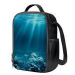 Ocean Underwater Print Crossbody Lunch Bag
