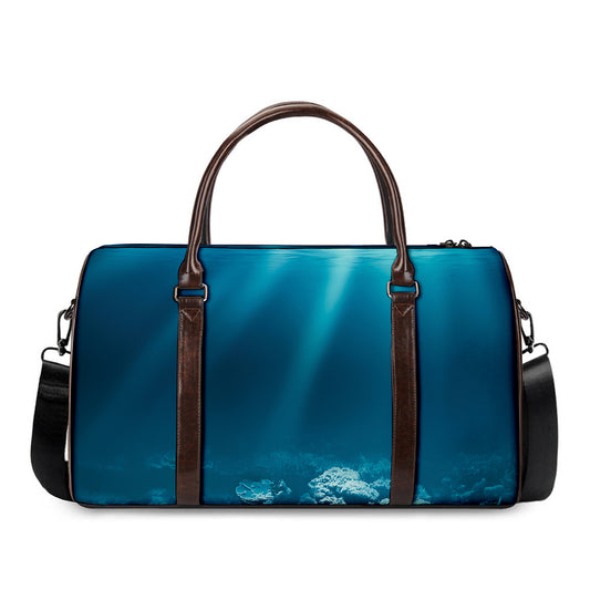 Ocean Underwater Print Duffle Bag