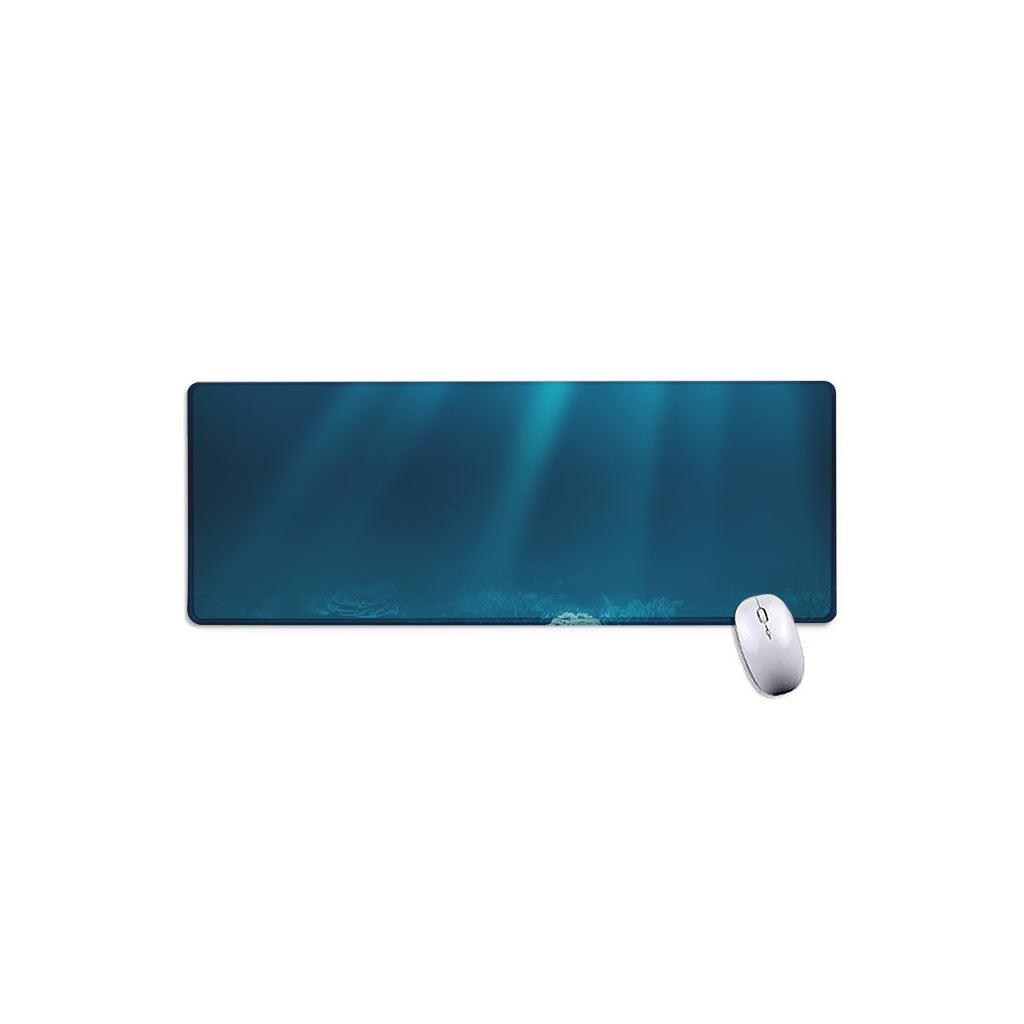 Ocean Underwater Print Extended Mouse Pad